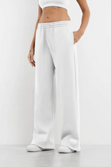Oversized Wide Leg Jogger - White