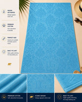 Dolce & Gabbana Beach Towel - Blue