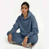 TGM Oversized Hoodie - Women/ Vintage Indigo