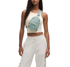 Everywhere Sling Bag Small 2L - Sage Mist/ Silver