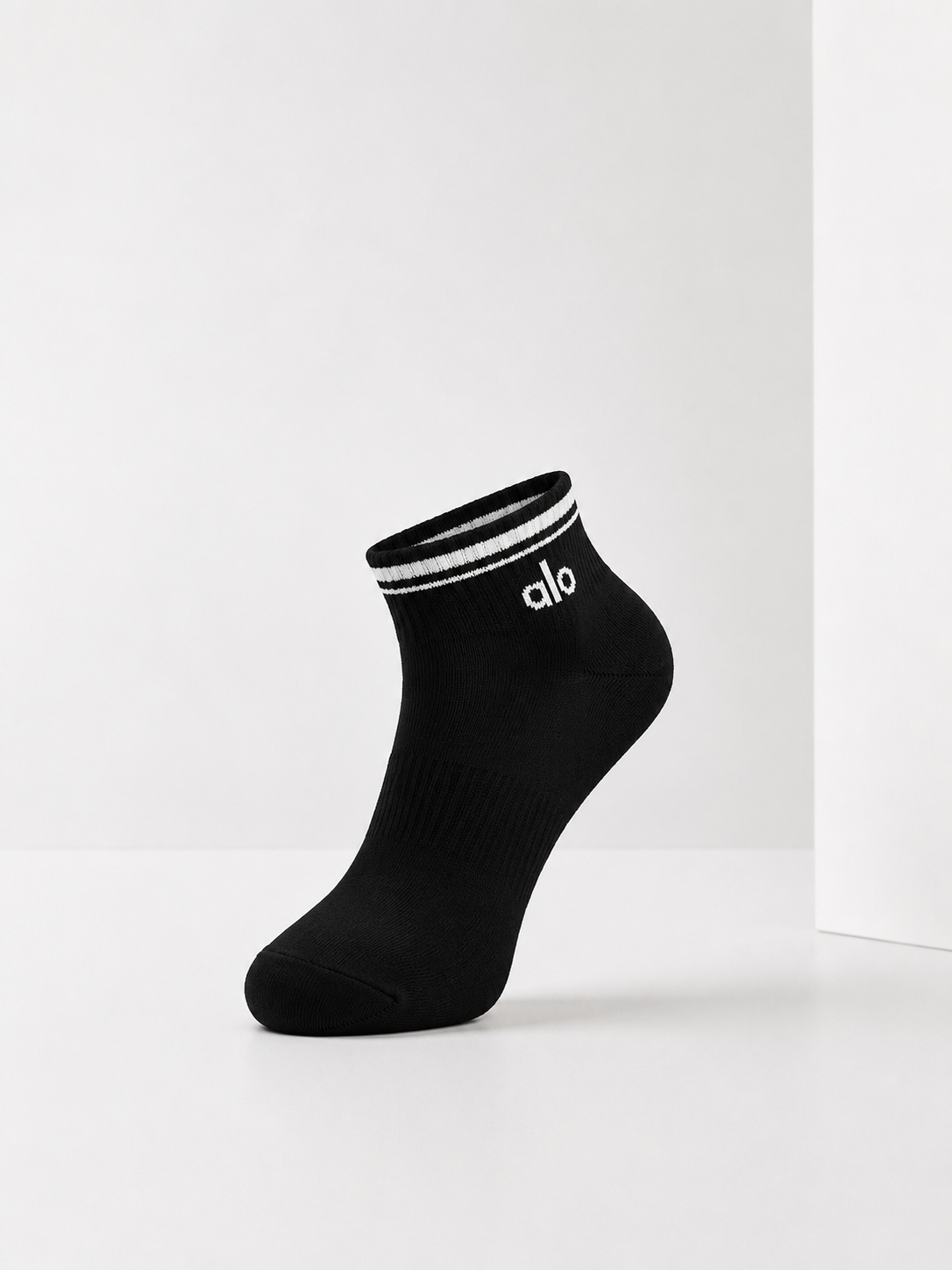 alo Quarter Socks Stripe