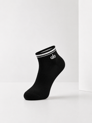 alo Quarter Socks Stripe