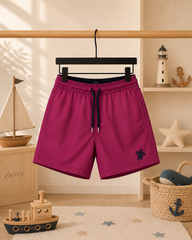 Bicolor Kids Swim Water Reactive - Maroon/ Boys