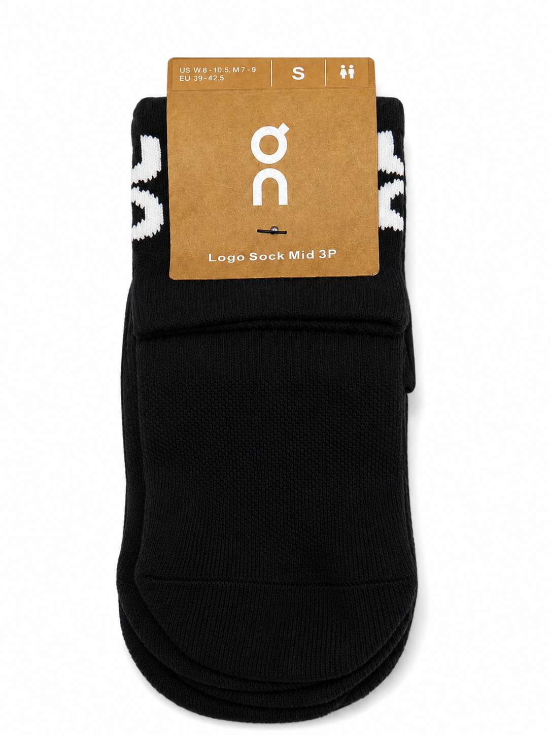 ON  Mid Crew Socks 3-Pack