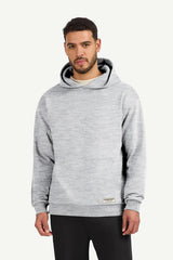 TGM Oversized Hoodie - Men/ Grey Marl