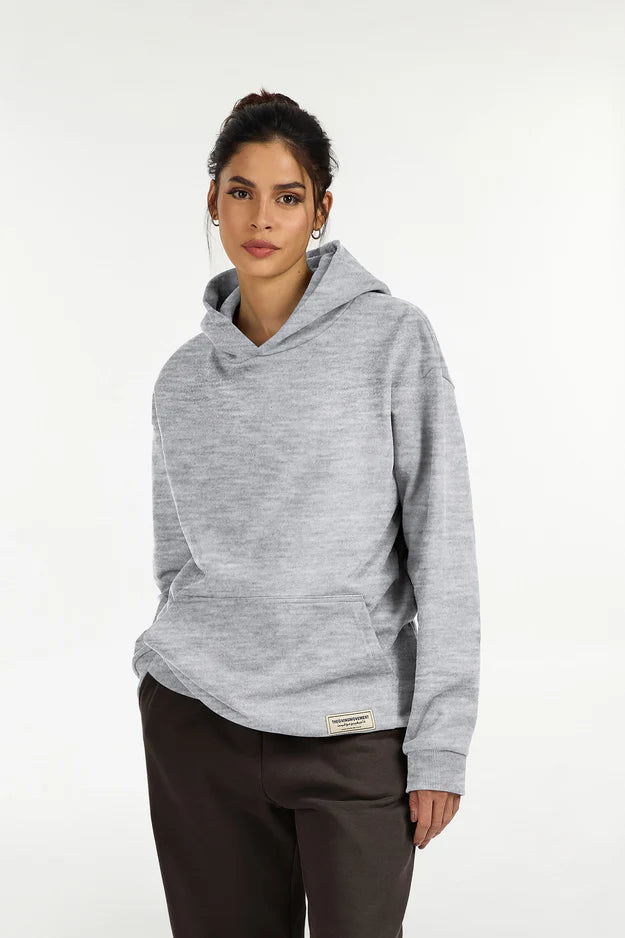 TGM Oversized Hoodie - Women/ Grey Marel