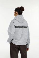 TGM Oversized Hoodie - Women/ Grey Marel