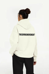 TGM Oversized Hoodie - Women/ Ivory