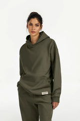 TGM Oversized Hoodie - Women/ Olive