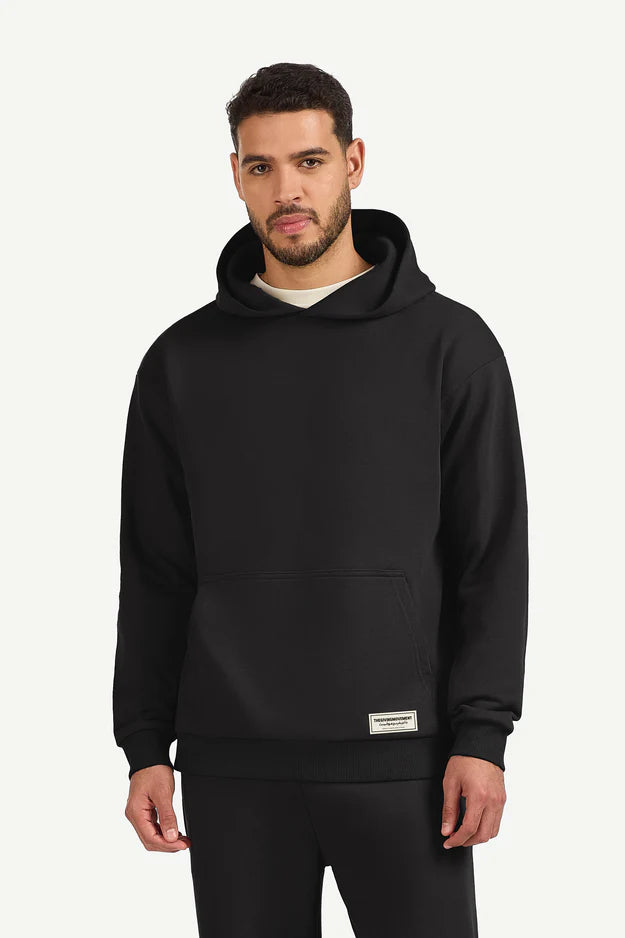 TGM Oversized Hoodie - Men/ Pitch Black