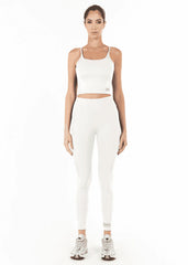 27 inch High Rise Legging - Off white
