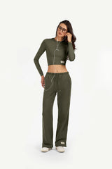 TGM Straight Leg Jogger - Women/ Navy Green