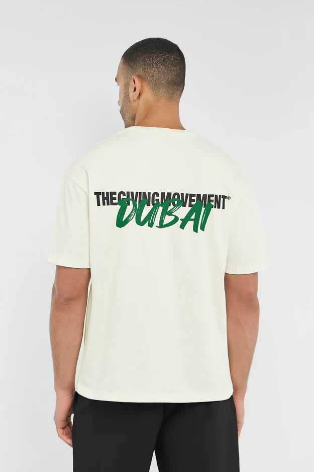 Oversized Dubai Print T-Shirt