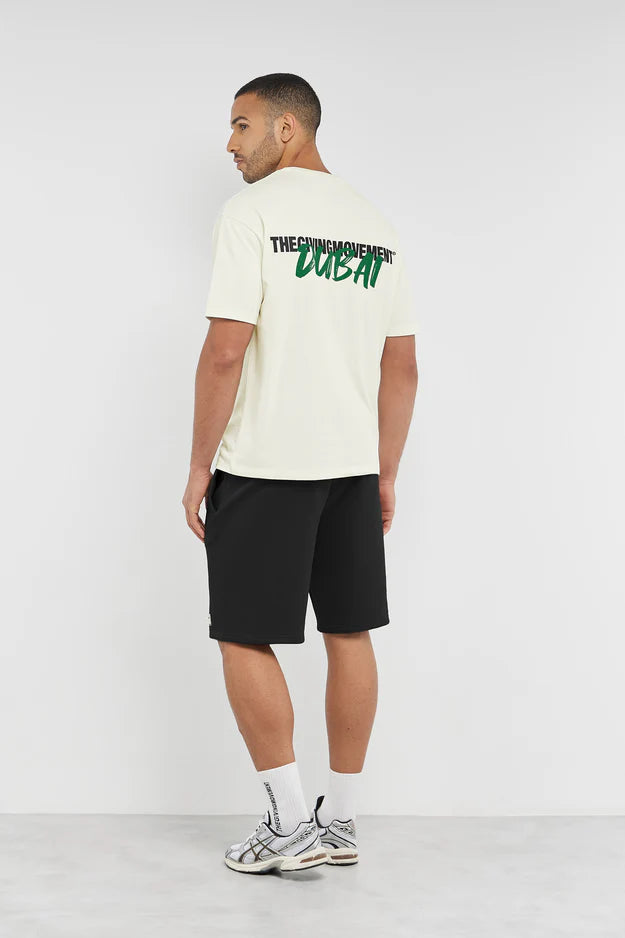 Oversized Dubai Print T-Shirt