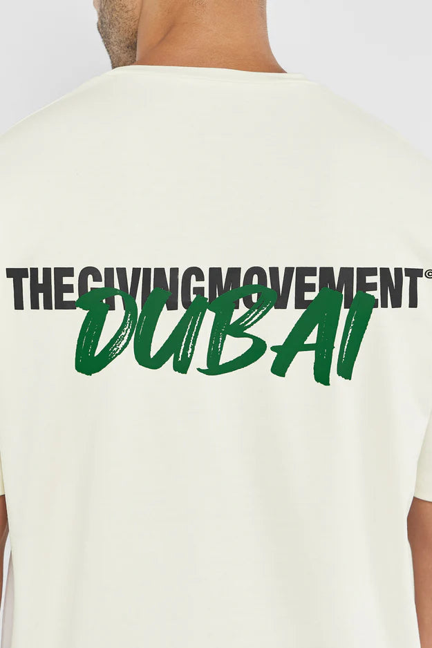 Oversized Dubai Print T-Shirt