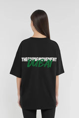 Unisex - Oversized Dubai Print T-Shirt