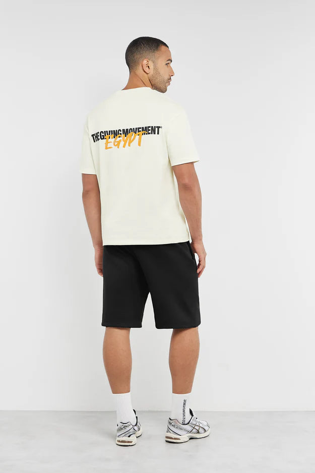 Oversized Egypt Print T-Shirt