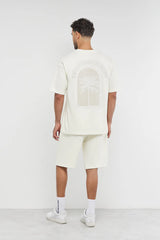 Oversized Palm Print T-Shirt