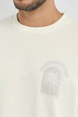 Oversized Palm Print T-Shirt