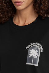 Oversized Palm Print T-Shirt