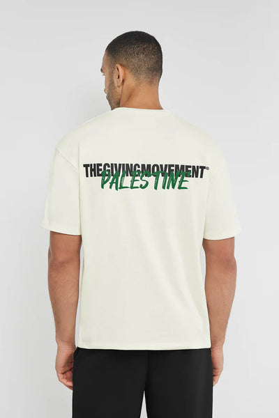 Oversized Palestine Print T-Shirt