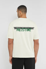 Oversized Palestine Print T-Shirt