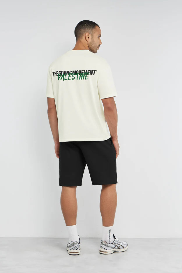 Oversized Palestine Print T-Shirt