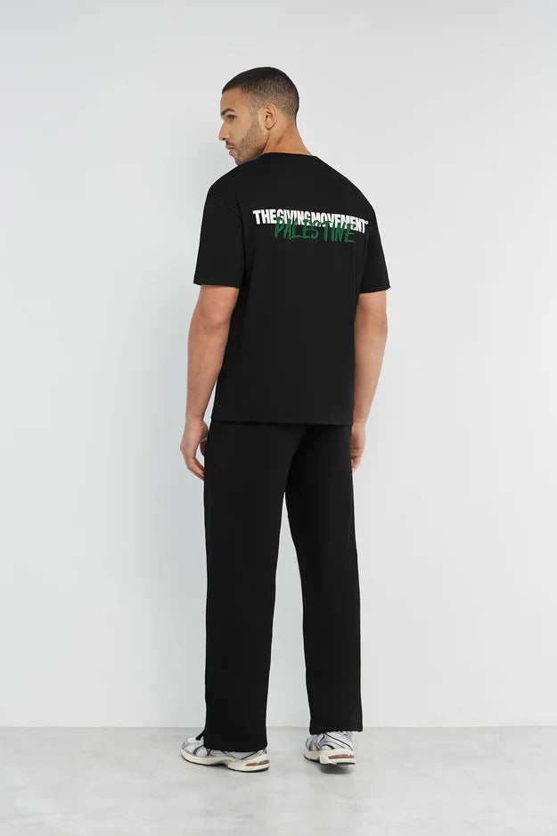 Oversized Palestine Print T-Shirt