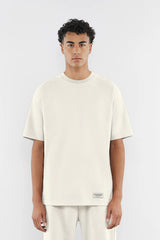 Oversized Vertical Print T-Shirt