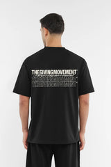 Oversized Layered Print T-Shirt