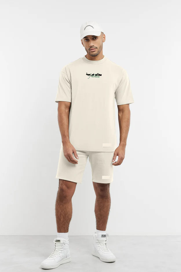 Oversized Palestine Print T-Shirt