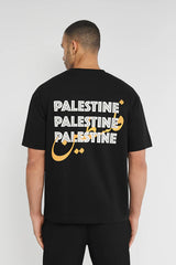 Oversized Palestine Graphic T-Shirt