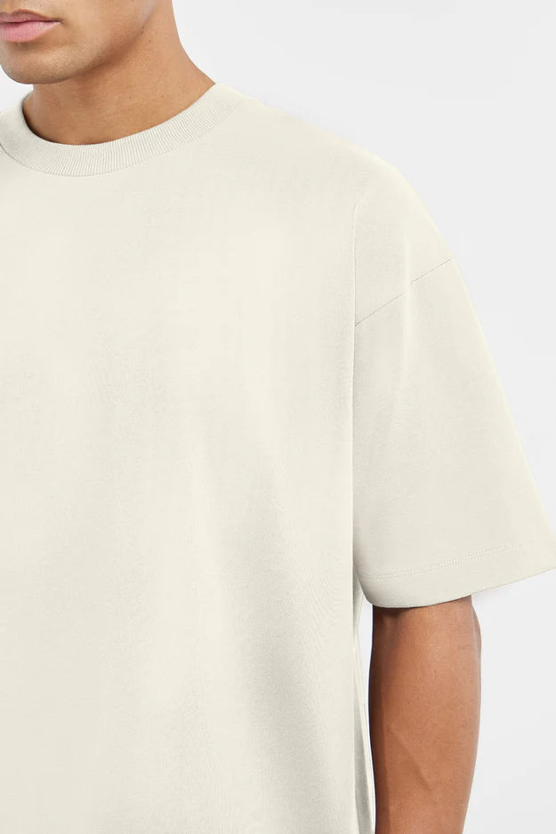 Oversized Sticker Print T-Shirt