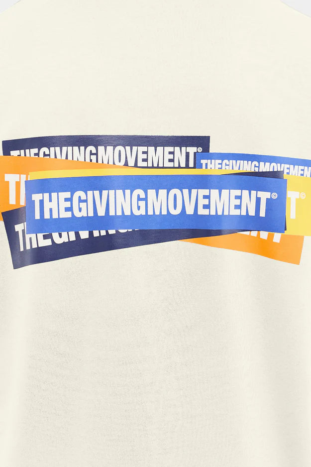 Oversized Sticker Print T-Shirt