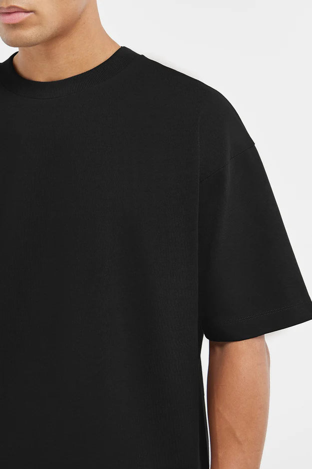 Oversized Sticker Print T-Shirt