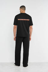 Oversized Sunset Logo T-Shirt