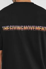 Oversized Sunset Logo T-Shirt