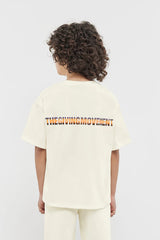 Oversized Sticker Print T-Shirt test