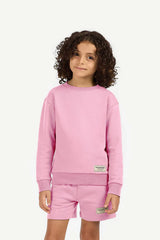 Teens Oversized Sweatshirt - Unisex /  Prism Pink