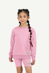 Teens Oversized Sweatshirt - Unisex /  Prism Pink