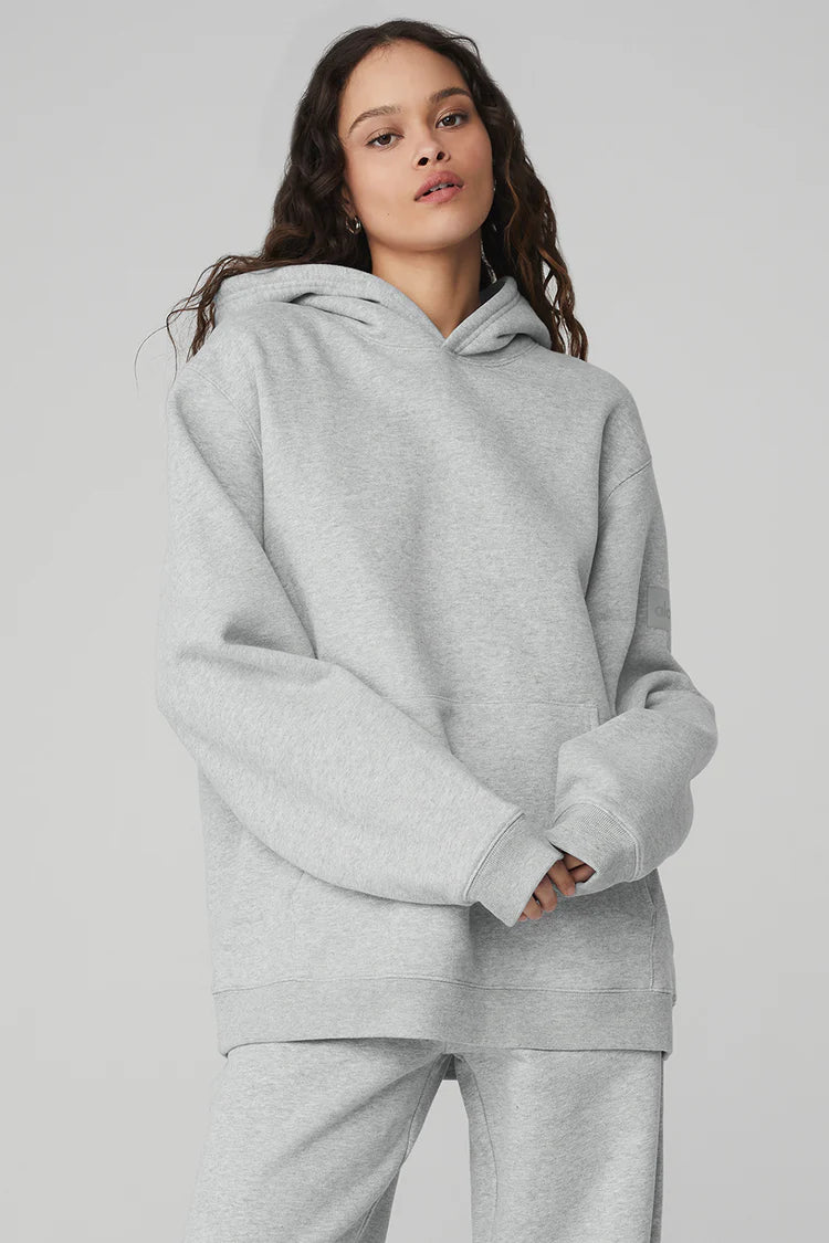 Renown Heavy Weight Hoodie - Women/Athletic Heather Grey