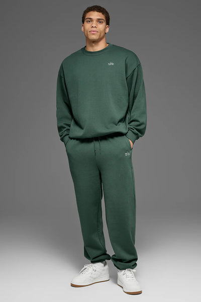 Accolade Crew Neck Pullover - Men/ Clover Green