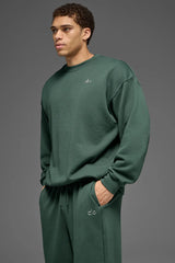 Accolade Crew Neck Pullover - Men/ Clover Green