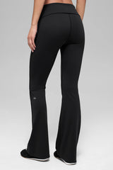 ALO Softsculpt Foldover Flare Legging