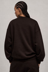 Accolade Crew Neck Pullover - Femen/ Espresso Noir