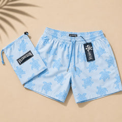 Vilebrequin Powder Blue Swim Shorts M-6XL