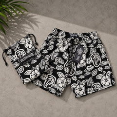 Vilebrequin Tropical Noir Swim Shorts