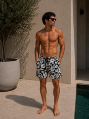 Vilebrequin Tropical Noir Swim Shorts