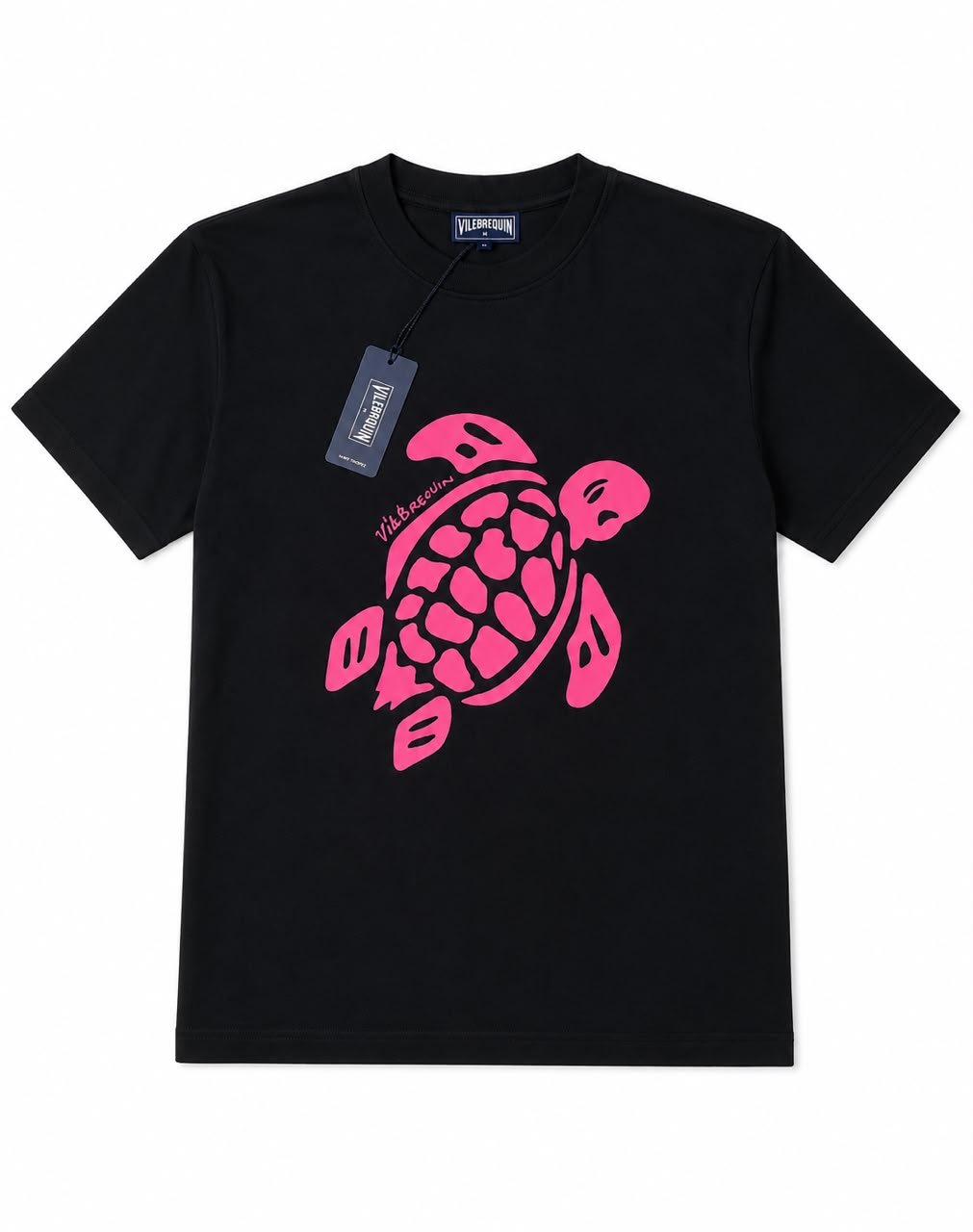 Vilebrequin Burgundy Turtle Graphic Tee - Orange