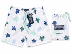 Vilebrequin Swim Shorts- White Printed  r95